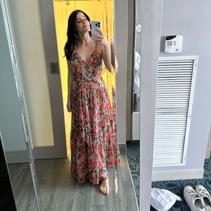 ASTR the Label floral maxi dress